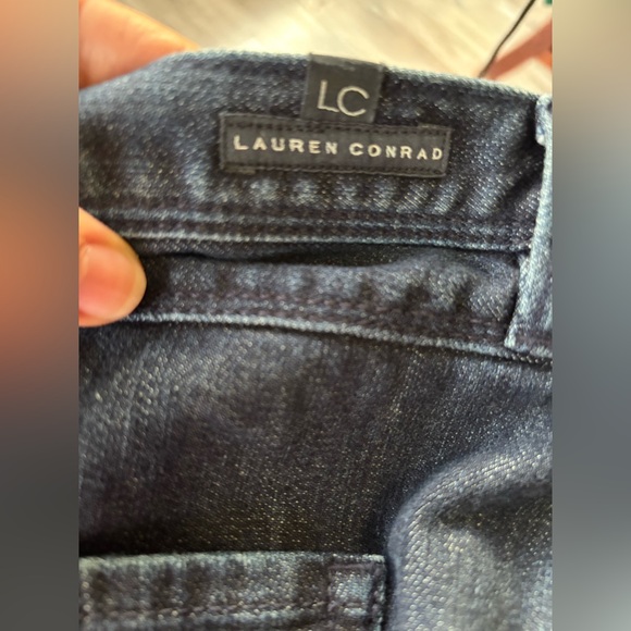 LC Lauren Conrad Dark Blue Jeans- Size 16 - Picture 4 of 6